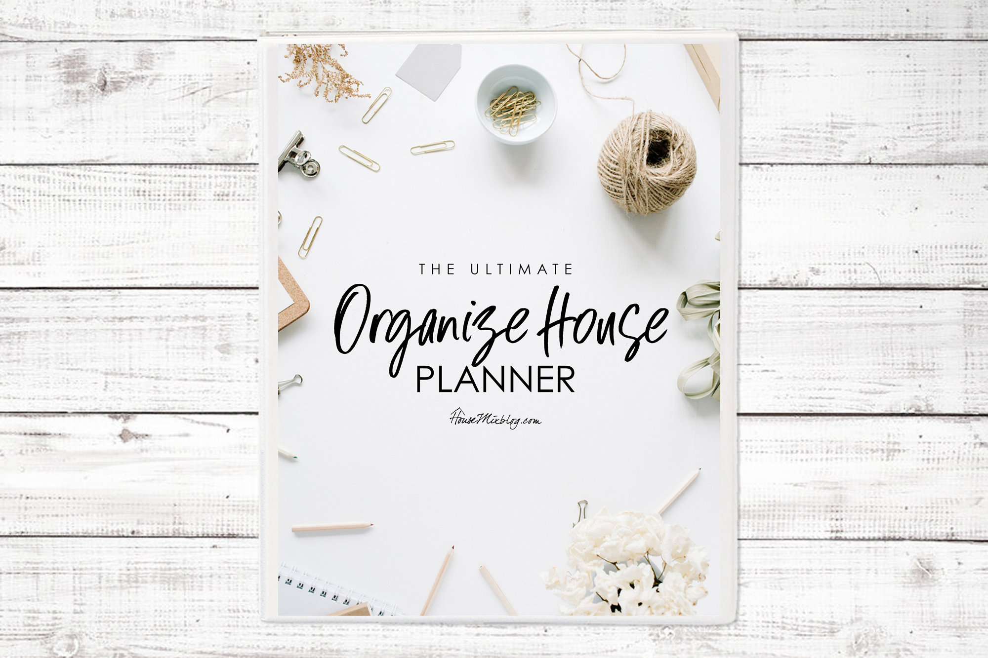 The Ultimate Organize House Planner Etsy