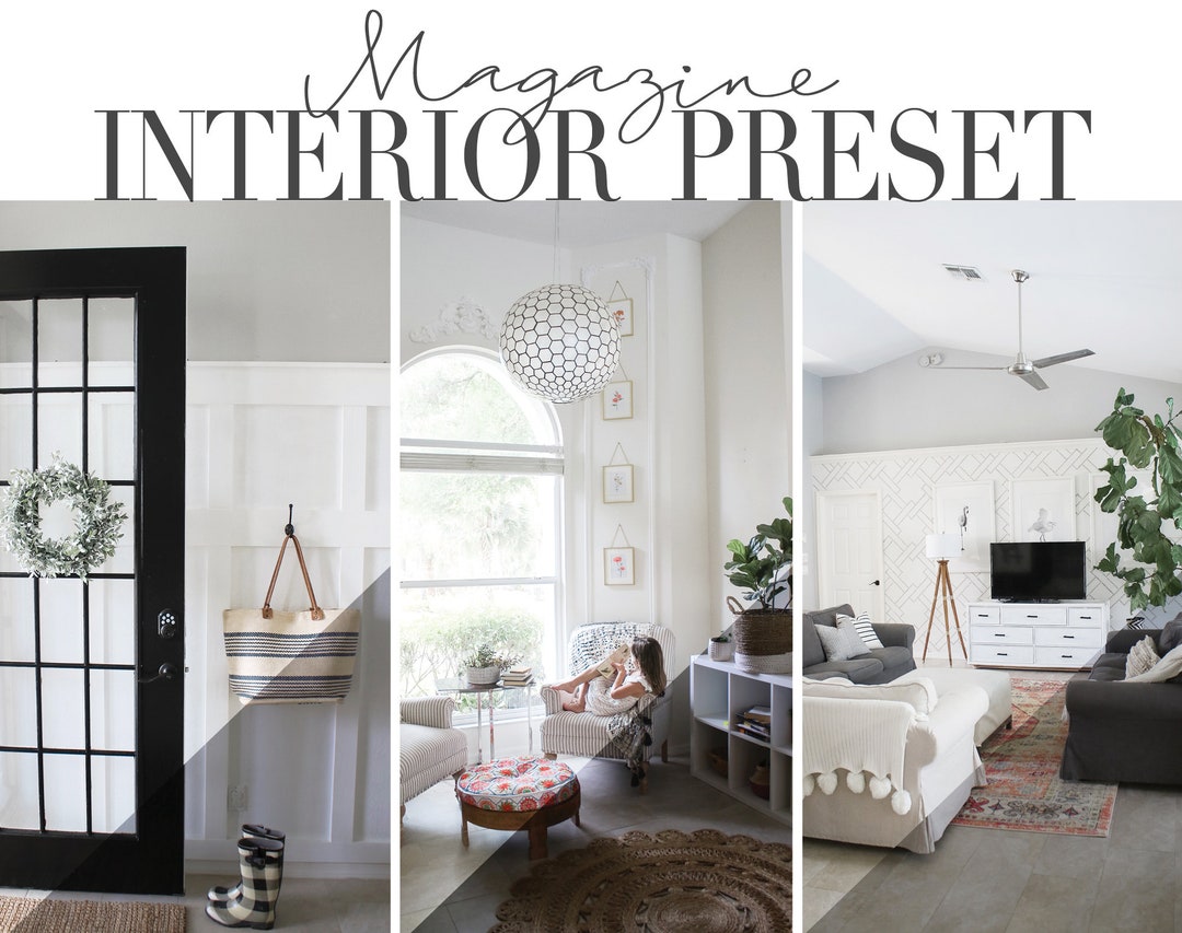 Magazine Interior Presets for Mobile & Desktop / Instagram Preset ...