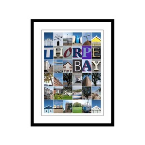 Thorpe Bay fotografische montage.