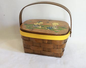 1960's Original Caro Nan Basket Purse - Etsy