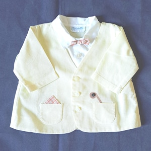 Adorable Vintage Toddler Boy Jacket/shirt