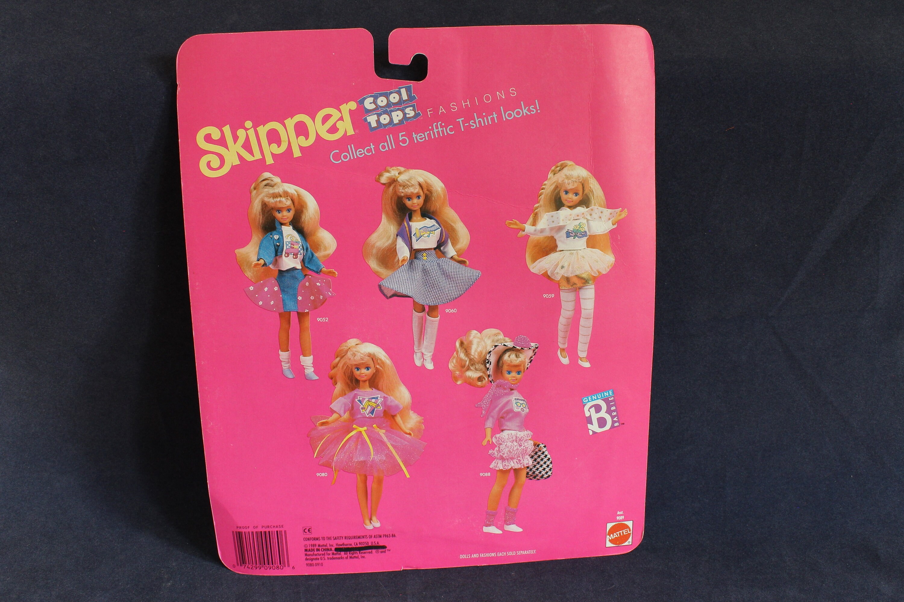 新品同様80s premier vintage skipper L/ST 2XL Vintage Barbie Skipper Doll 1980's Redressed W/Clone Dress