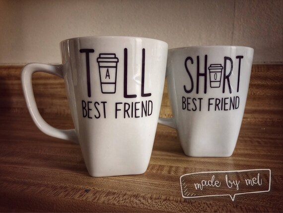 tall best friend short best friend mugs