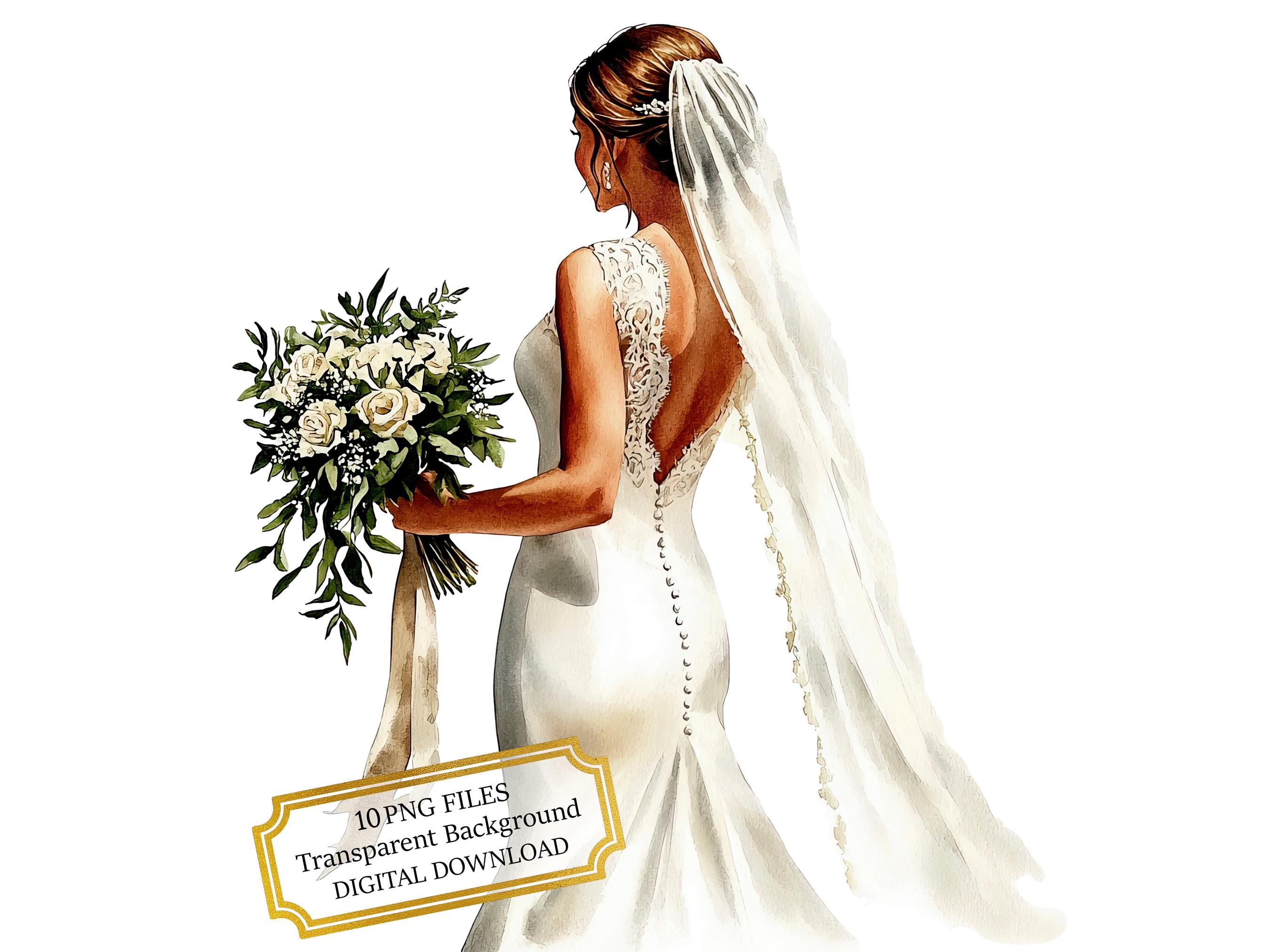 Bouquet Veil - Etsy display picture 2