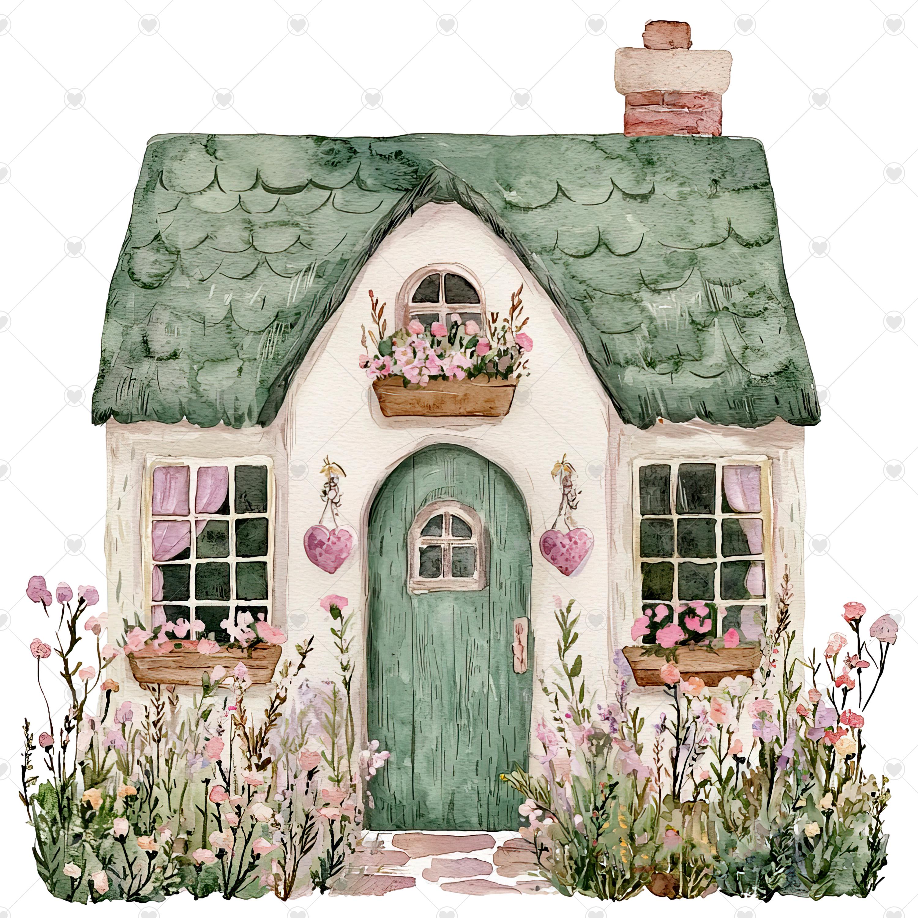 Happy Little Home PNG Clipart Bundle- Digital Download - Etsy