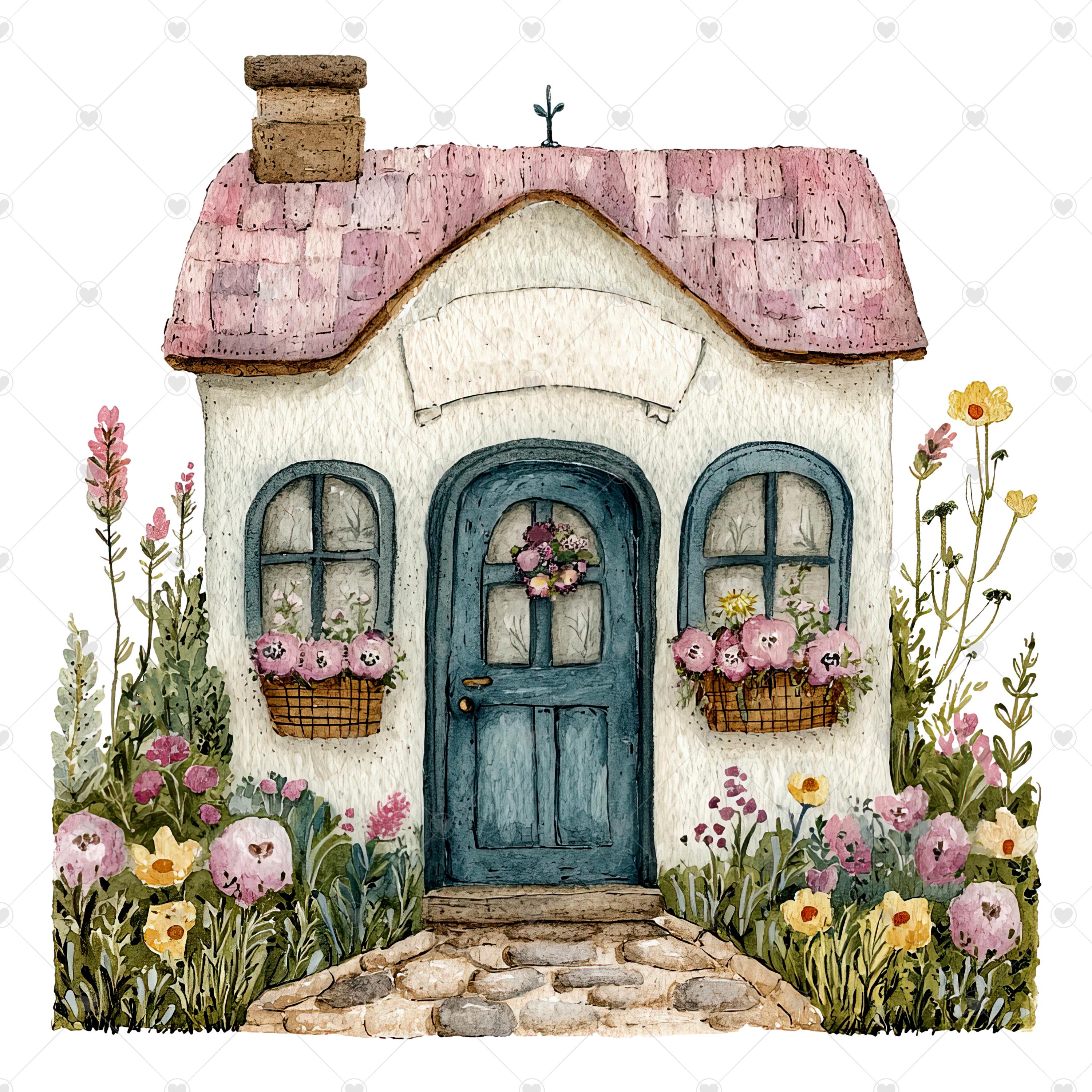 Happy Little Home PNG Clipart Bundle- Digital Download - Etsy