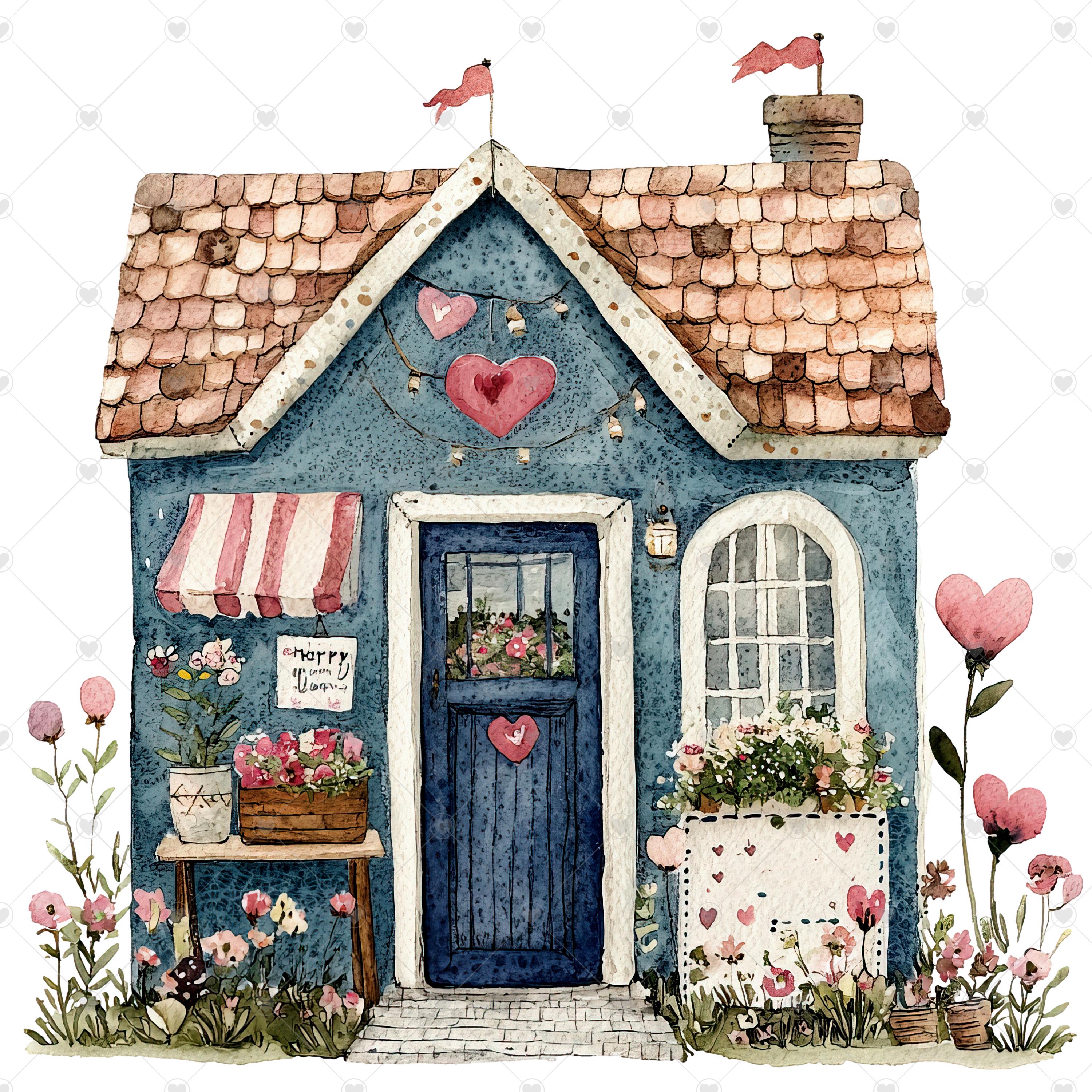 Happy Little Home PNG Clipart Bundle- Digital Download - Etsy
