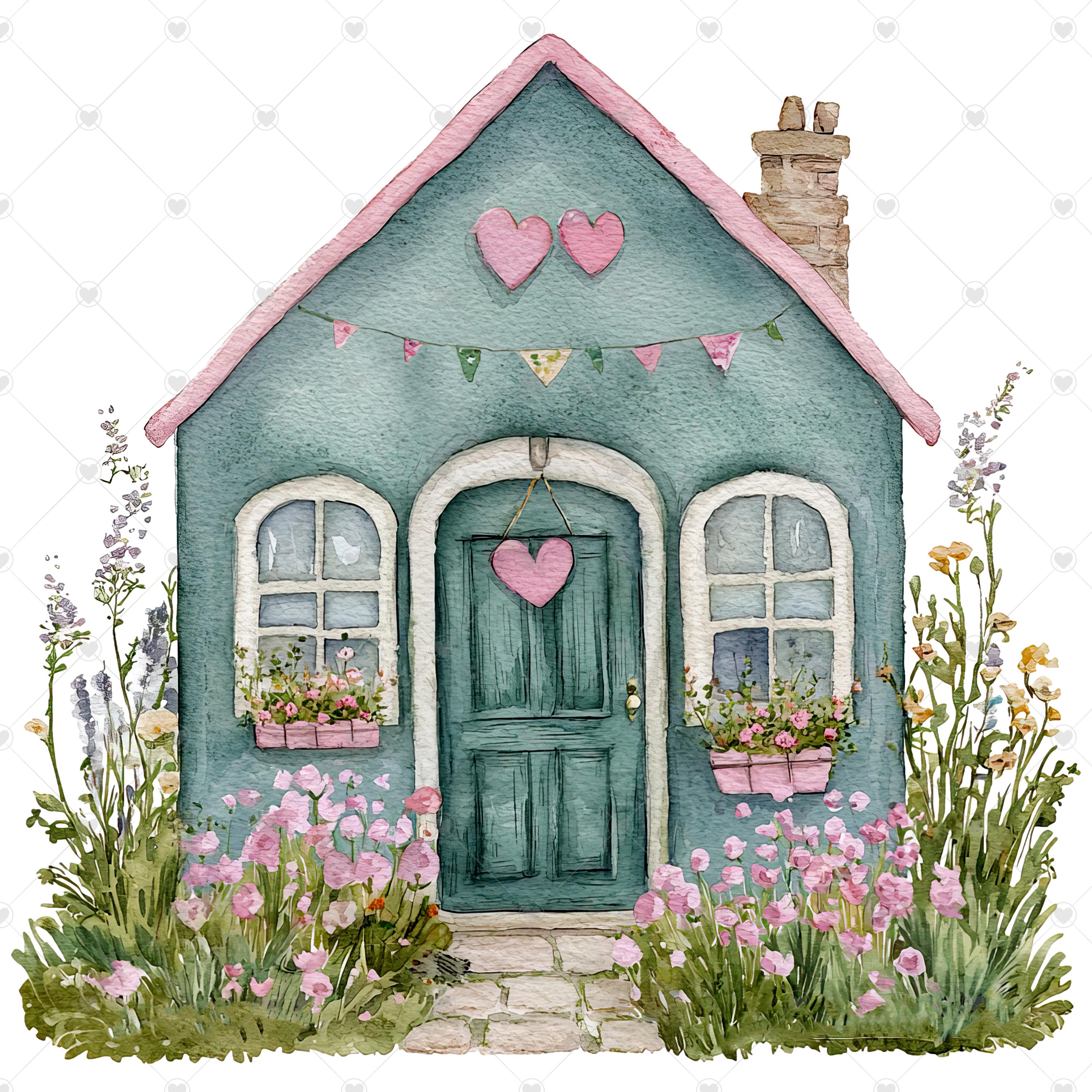 Happy Little Home PNG Clipart Bundle- Digital Download - Etsy