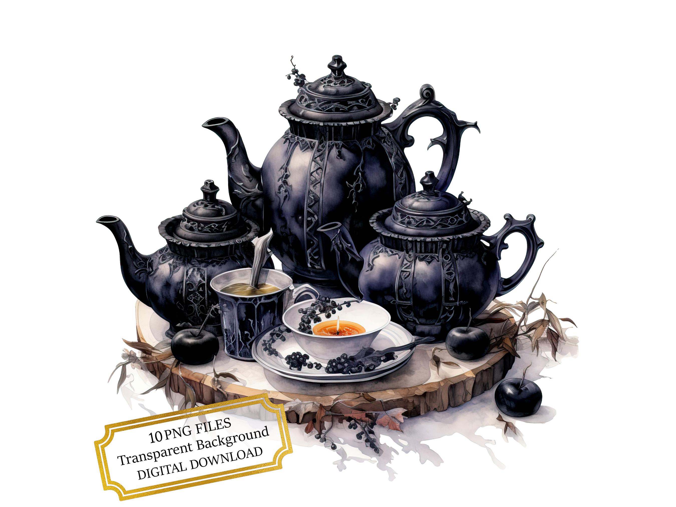 妖精柄ティーセット 妖精柄ティーセット