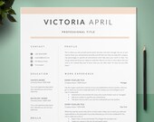 Nurse Resume Template, Nursing CV Template, MS Word Resume, Healthcare Resume, Medical Resume, Registered Nurse, RN Resume,New Nurse Resume