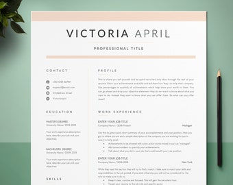 Plantilla de currículum de enfermera, plantilla de CV de enfermería, currículum de MS Word, currículum de atención médica, currículum médico, enfermera registrada, currículum de enfermera registrada, currículum de nueva enfermera