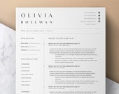 Lebenslauf Vorlage, Bewerbungsvorlagen, Deckblatt, Curriculum Vitae German, Ausbildung, Tabellarischer Lebenslauf Ebook, Application Temp
