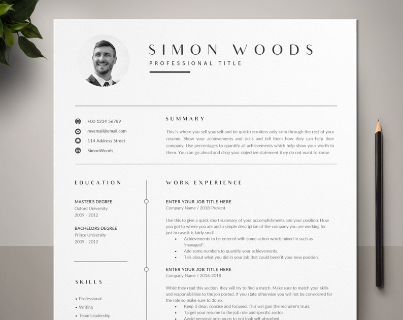 Executive Resume Template, CV Resume Template, Marketing Resume, Legal Resume, Architecture Resume, MS Word Resume, Manager Resume, CEO