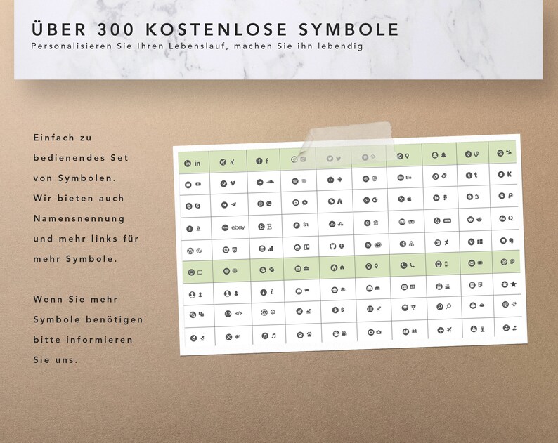 Lebenslauf Vorlage, Bewerbungsvorlagen, Deckblatt, Curriculum Vitae German, Ausbildung, Tabellarischer Lebenslauf Ebook, Application Temp image 7