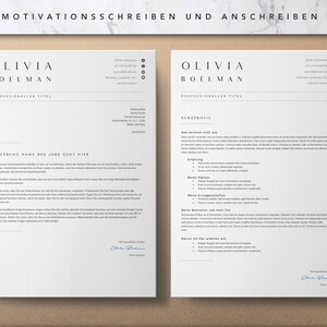 Lebenslauf Vorlage, Bewerbungsvorlagen, Deckblatt, Curriculum Vitae German, Ausbildung, Tabellarischer Lebenslauf Ebook, Application Temp image 4