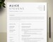 Resume Template, Professional Resume Template For Word, Modern Resume, Simple Resume Design, Professional CV Template, Instant Download 