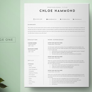 Google Docs Resume Template CV Miodocs - Editable Template - Free Fonts ...