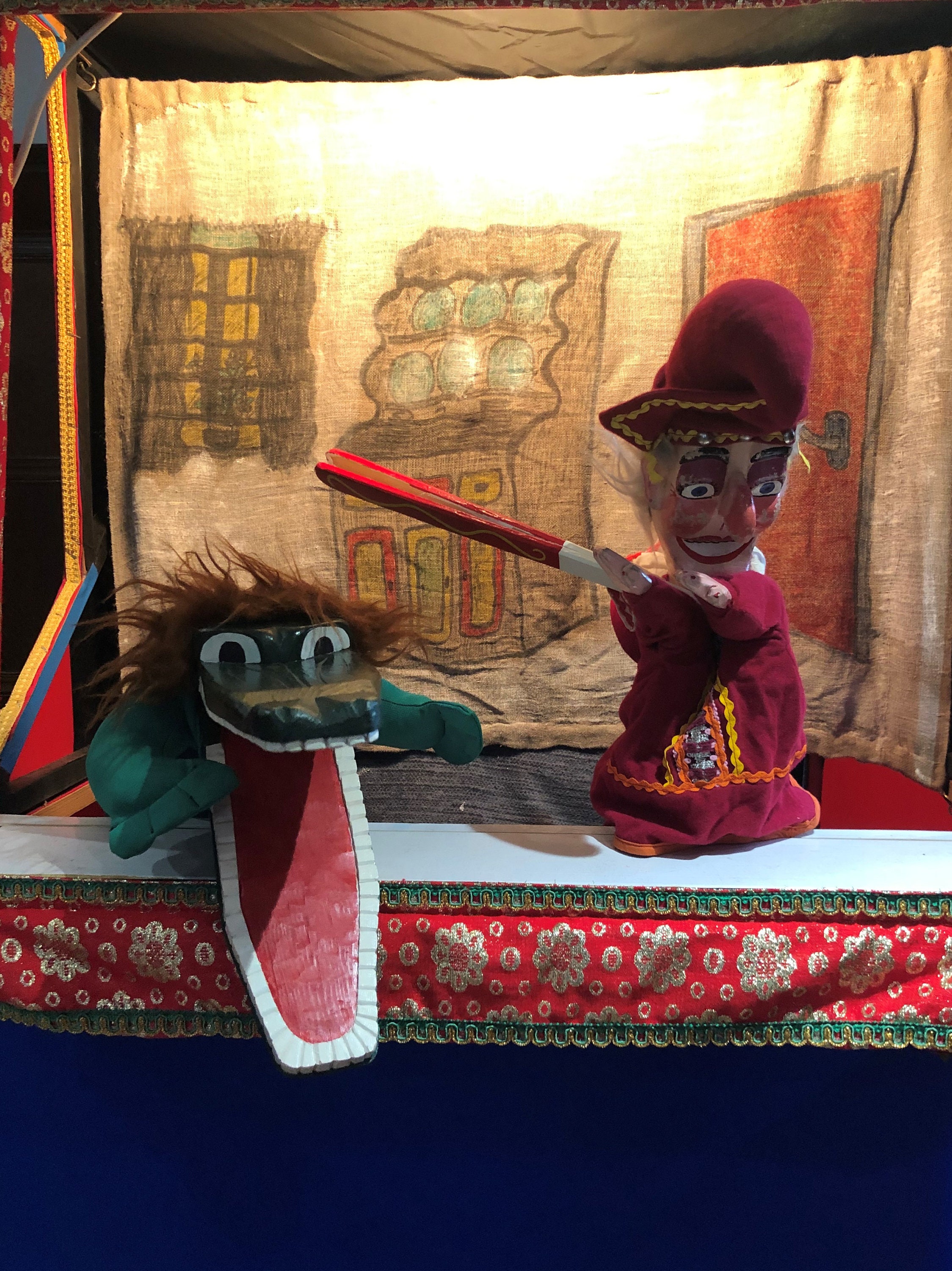Punch and Judy Puppet Theatre Etsy
