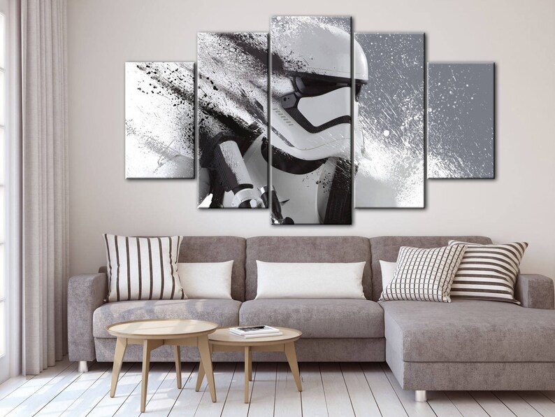 Stormtrooper Large Canvas Print Star Wars Art