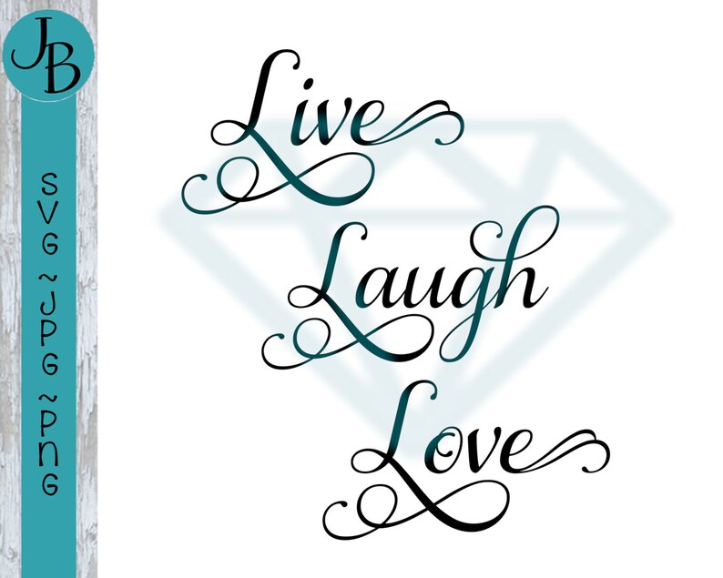 Download Live Laugh Love SVG Cut File Bundle 0060 | Etsy