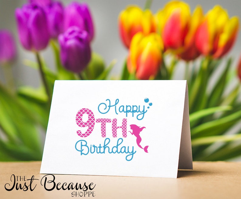 Free Free 259 Happy Birthday Mermaid Svg SVG PNG EPS DXF File