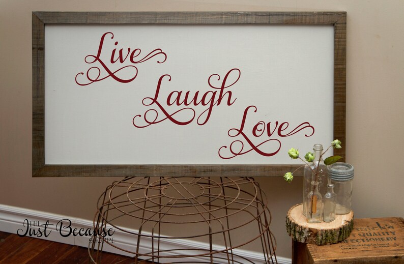 Download Live Laugh Love SVG Cut File Bundle 0060 | Etsy