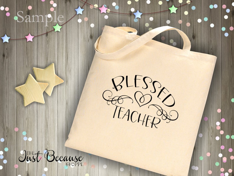 Download Blessed Teacher SVG Cut File 0070 | Etsy