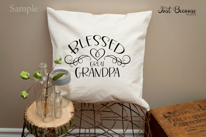 Download Blessed Great Grandpa SVG Cut File 0058 | Etsy