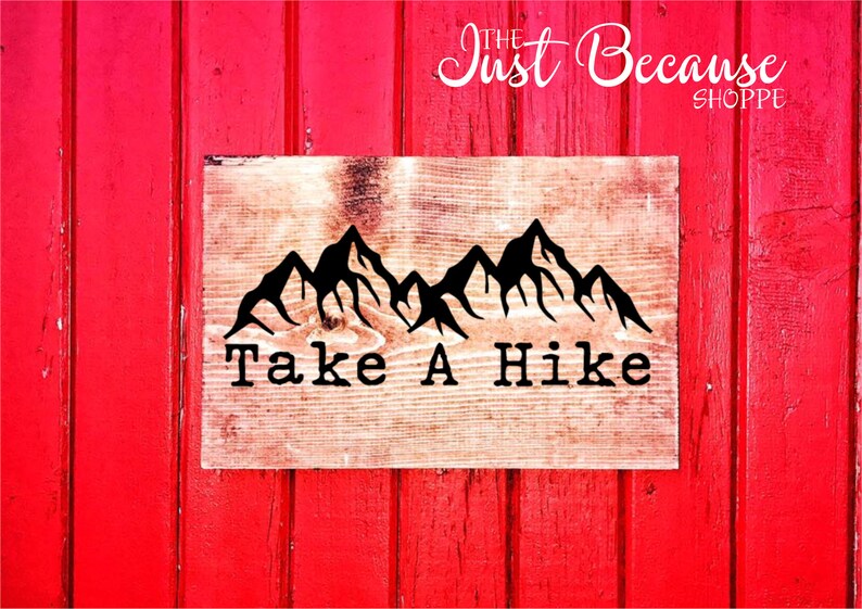 Take A Hike SVG JPG and PNG Digital Design File 0711 | Etsy