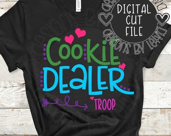 Cookie Dealer Svg Etsy
