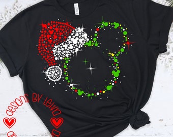 Download Mickey christmas svg | Etsy