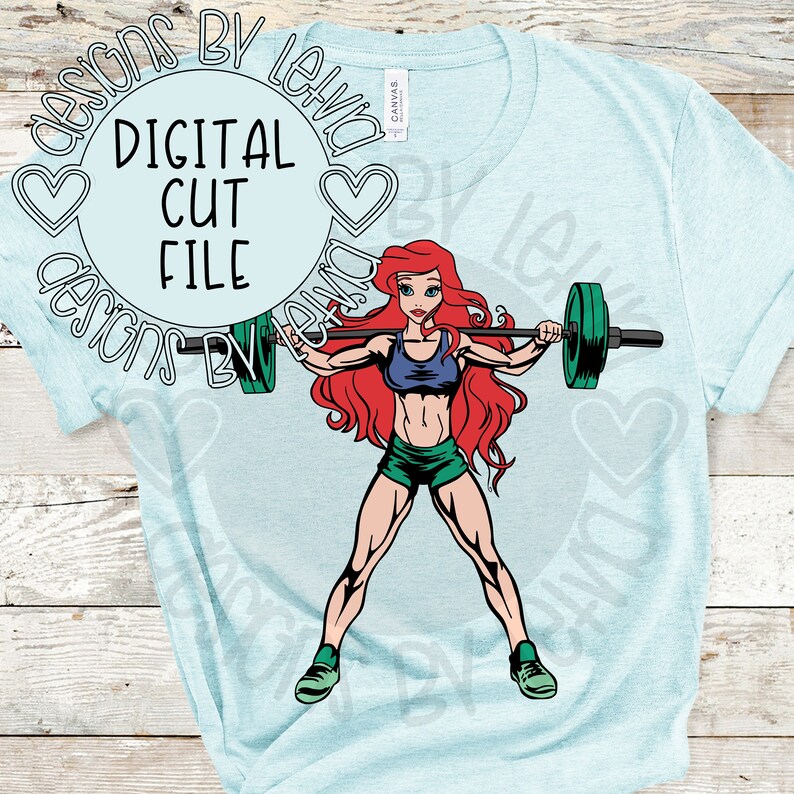 Download Ariel The Little Mermaid Disney Princess Workout Fitness ...