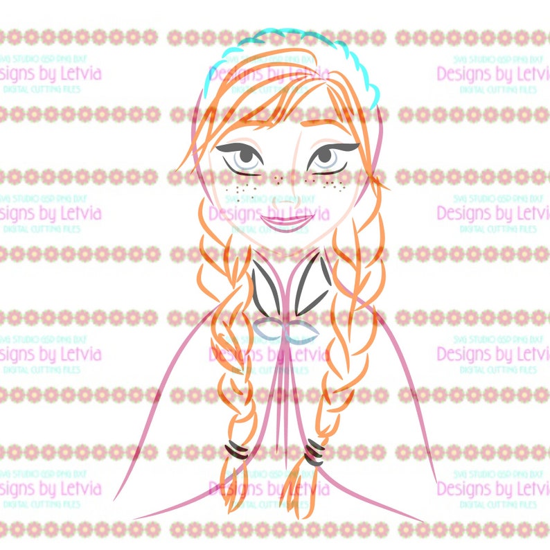 Free Free Princess Anna Svg 709 SVG PNG EPS DXF File