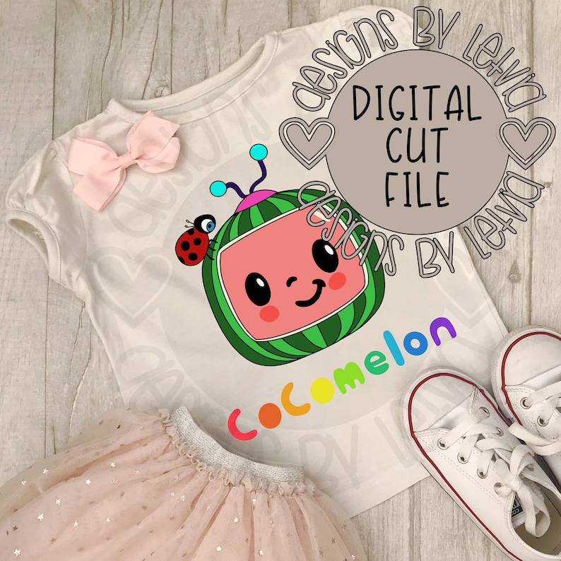 Download Cocomelon Inspired SVG Digital Cut File | Etsy