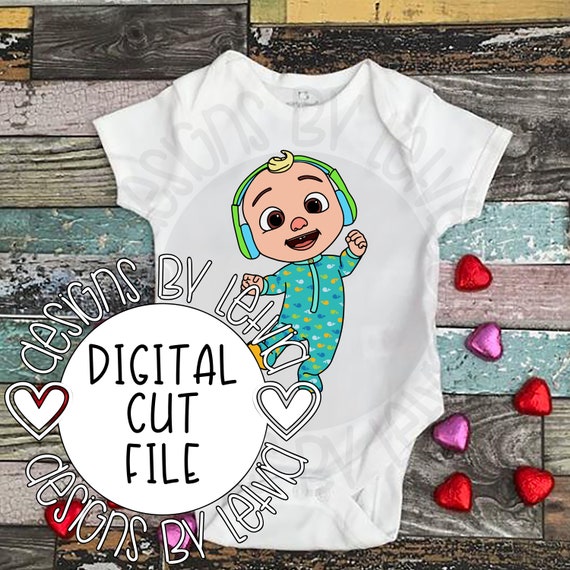 Download JJ Cocomelon Baby Inspired SVG Digital Cut File | Etsy