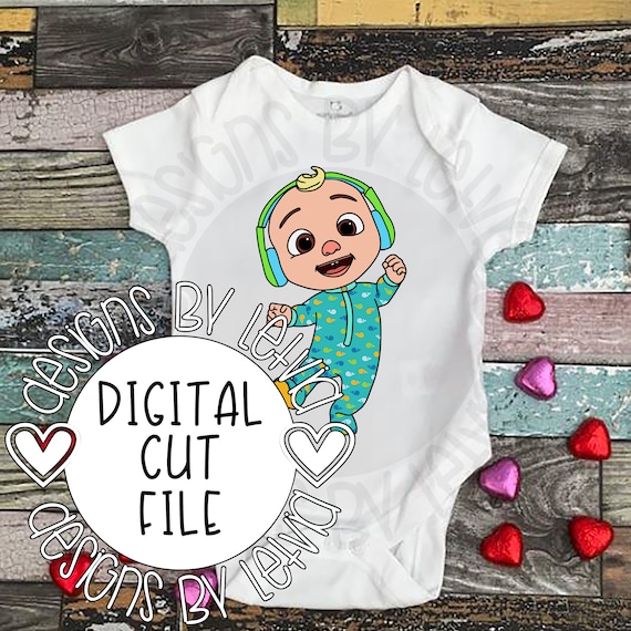 Download JJ Cocomelon Baby Inspired SVG Digital Cut File | Etsy