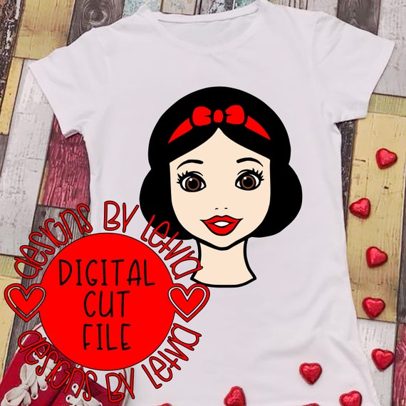 Download Snow White Face Disney Princess Layered Svg Digital Cut File Etsy