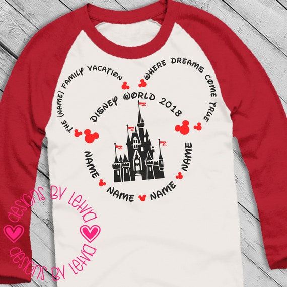 Download Disney Family Vacation SVG Digital File | Etsy