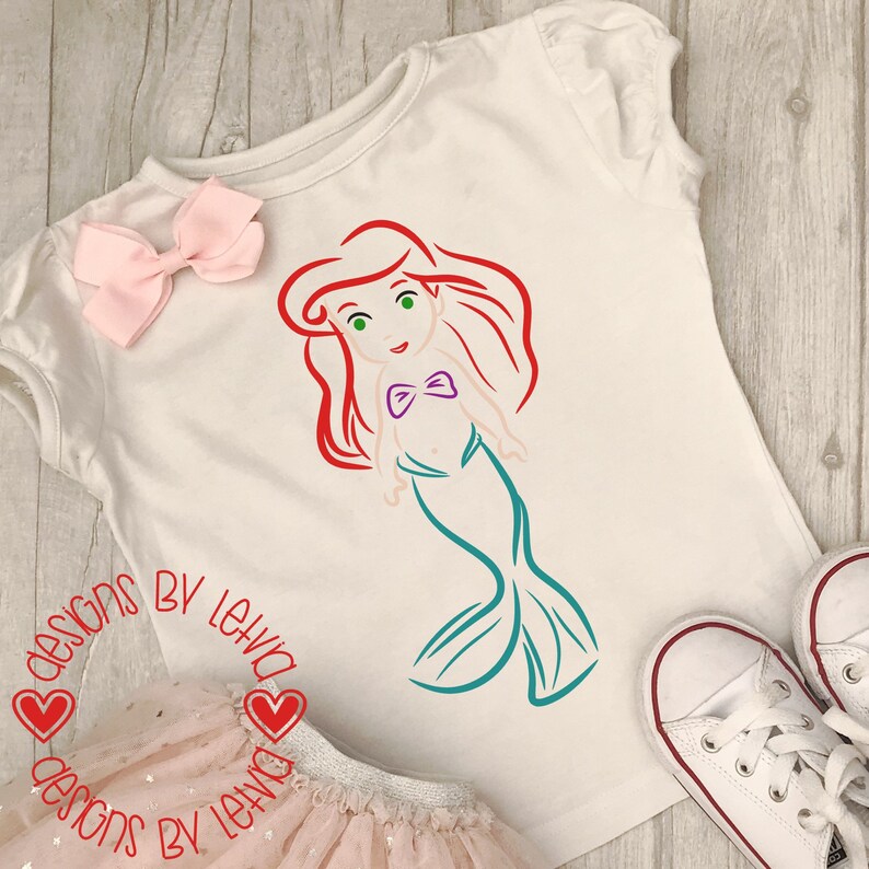 Free Free 283 Mermaid Svg Outline SVG PNG EPS DXF File