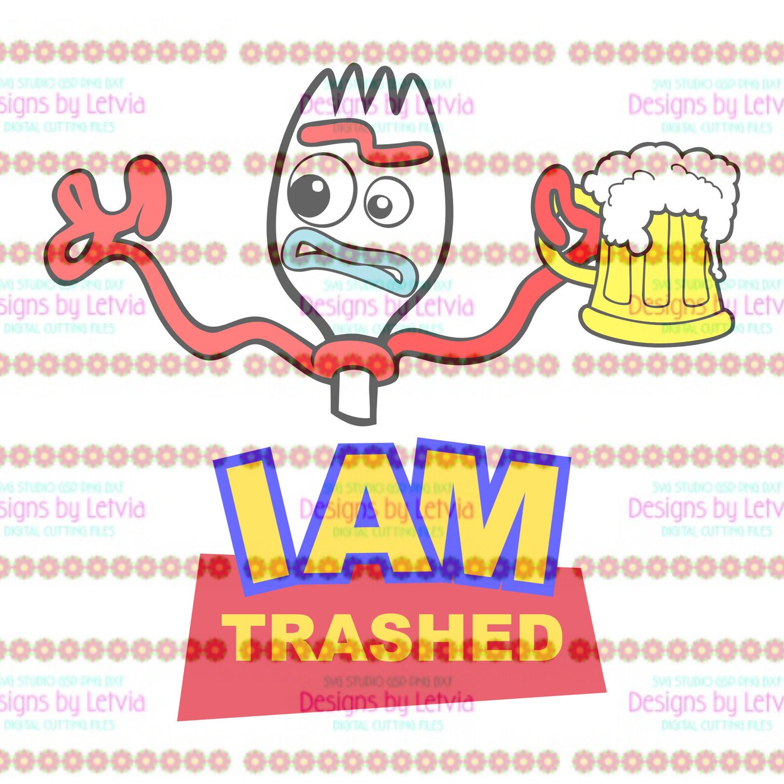forky im trashed
