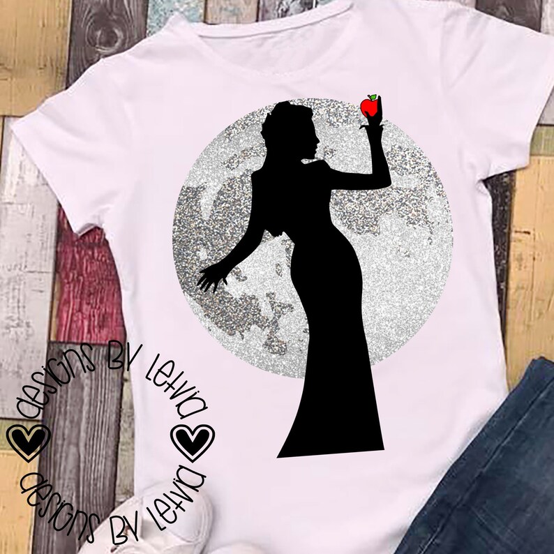 Download Once Upon a Time Regina Evil Queen Disney Layered SVG ...