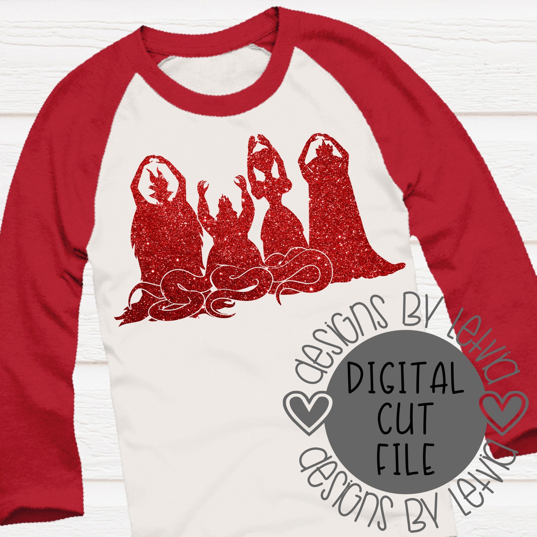 Download Disney Villains Ohio Spelling Layered Svg Digital Cutting File Etsy