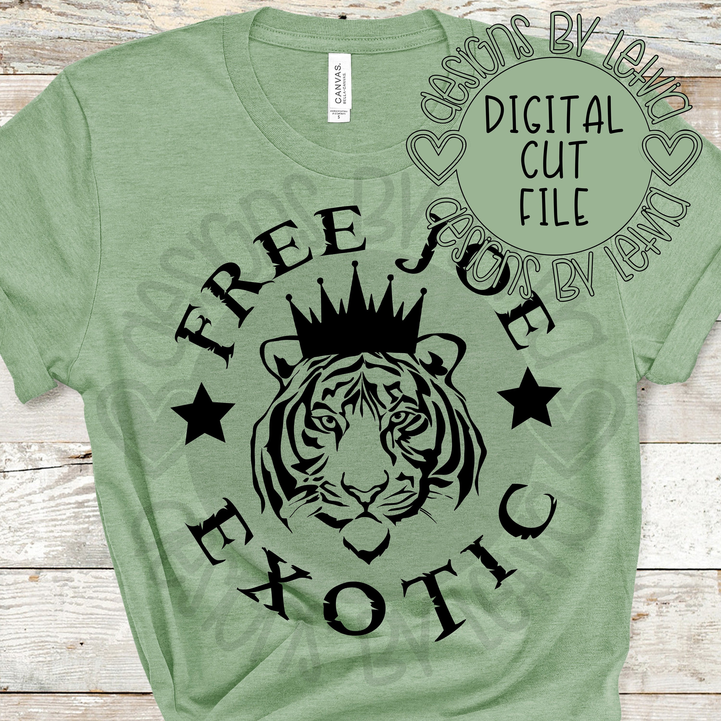 Download Gratis Joe Exótico Tiger King Layered SVG Archivo de Corte ...