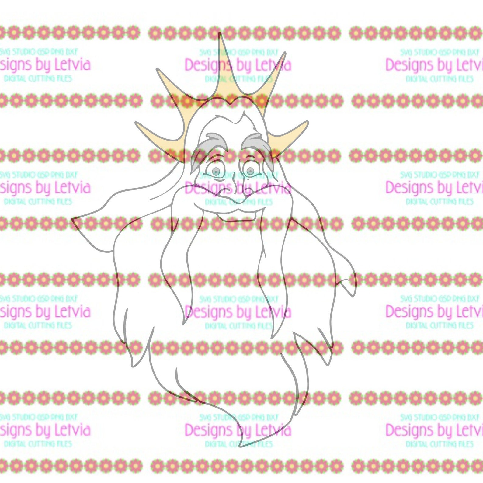 Free Free King Triton Svg 600 SVG PNG EPS DXF File