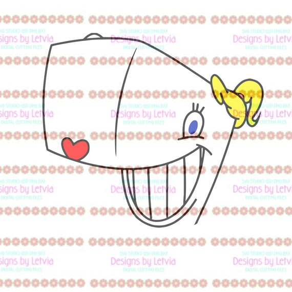 Pearl Face Spongebob Halloween Costume Svg Digital Cut File Etsy