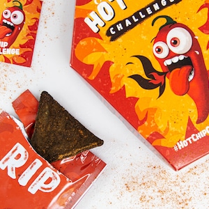 Hot-Chip Challenge 2 Millionen Scoville One Chip Challenge mit Carolina Reaper & Trinidad Scorpion Bild 8