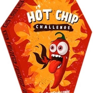 Hot-Chip Challenge 2 Millionen Scoville One Chip Challenge mit Carolina Reaper & Trinidad Scorpion Version 1