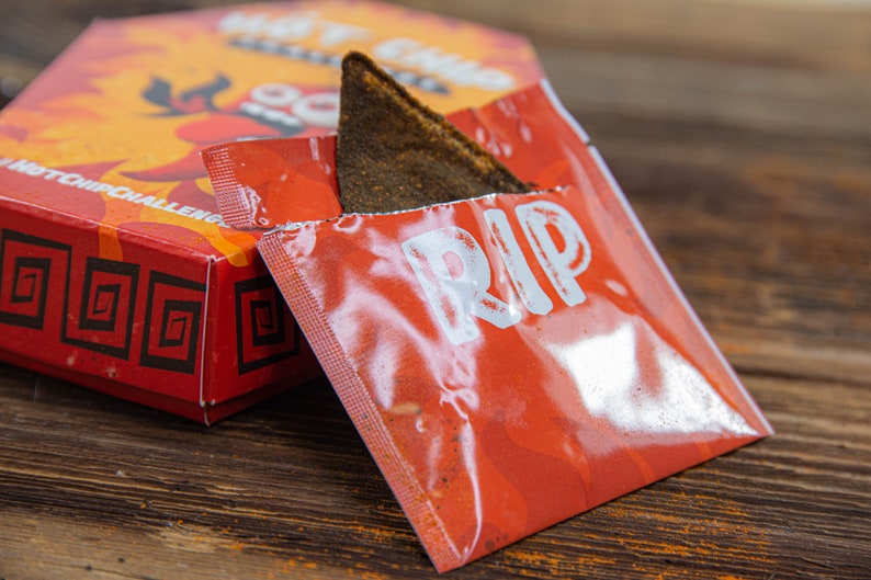 Hot-Chip Challenge 2 Millionen Scoville One Chip Challenge mit Carolina Reaper & Trinidad Scorpion Bild 7