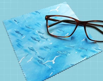 Ocean View Glasses Cloth / Handkerchief