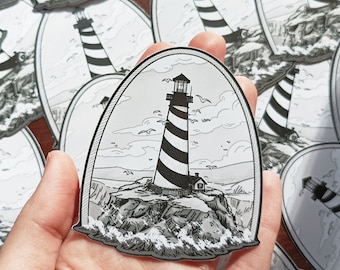 Lighthouse Vinyl Sticker